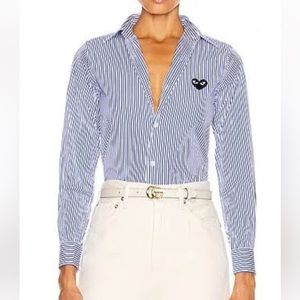 Comme des Garcons PLAY Button Down Shirt